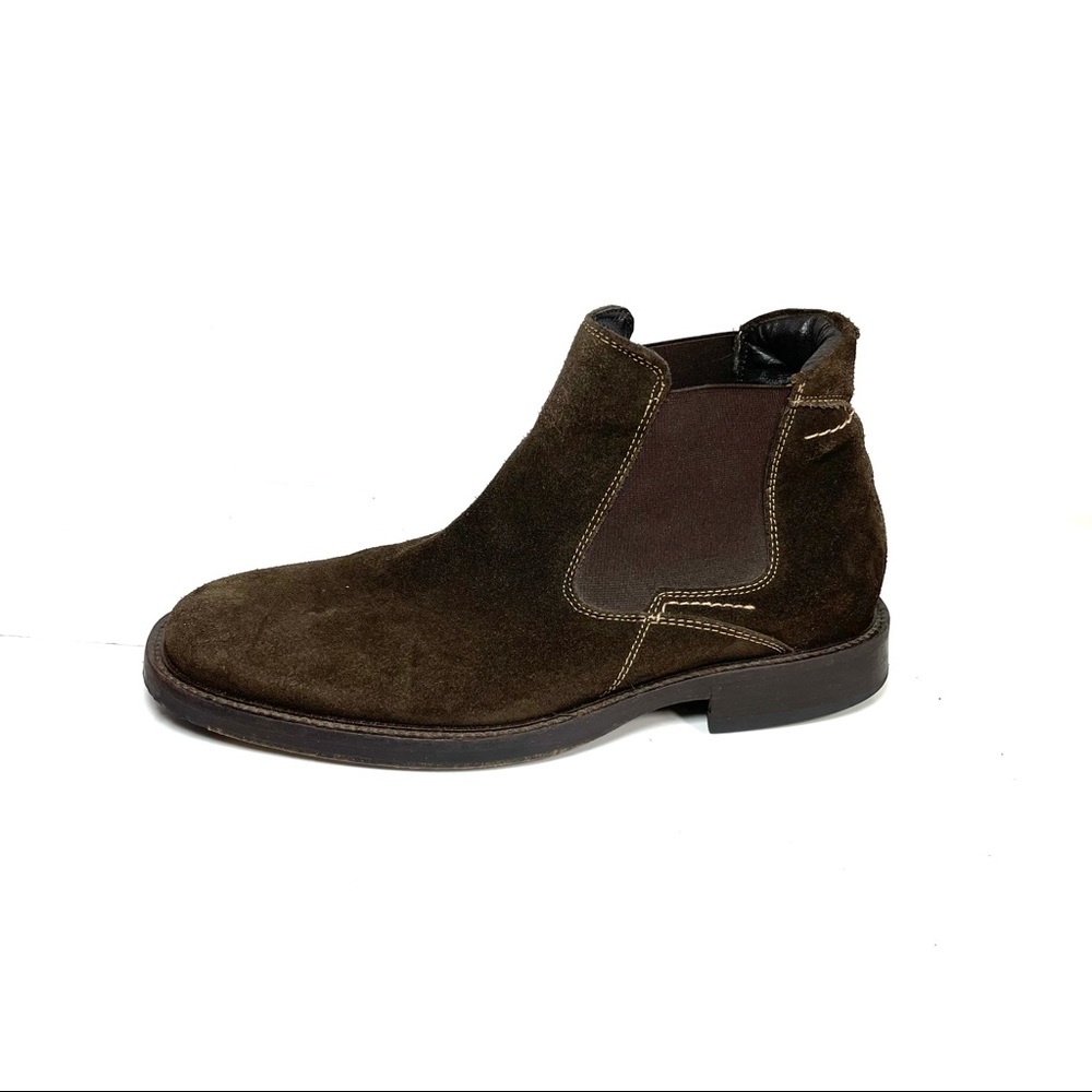 Bachrach‎ Men’s Ankle Boots Brown Suede Size 9